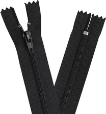 60pcs 14 Inch Black Nylon Coil Zippers Sewing Zippers Bulk for Tailor Sewing ...