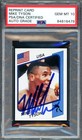 Mike Tyson Auto 1986 Panini Supersport Rookie Reprint RC 153