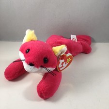 Ty Beanie Baby - SAVVY the Red Fox 30th Anniversary NEW Plush Stuffed Animal Toy