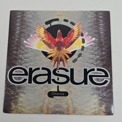 Erasure Chorus 7'' Single Vinyl Mute 125 1991 VG+/VG+ Over The Rainbow