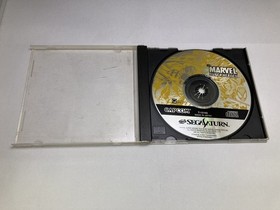 Used Sega Saturn Marvel Super Heroes Video Game, Complete, Tested