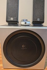 Logitech Z-2300  FULLY TESTED  2.1 Computer Speakers, Subwoofer And Controller