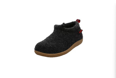 giesswein vent grey felt buckle slippers Unisex 43eu 9.5 m 10.5w us  return item