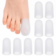 10 Pack Gel Toe Caps and Protectors, Soft Gel Toe Protectors