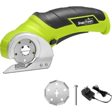 Cordless Electric Scissors 4V Mini Box Cutter for Cardboard Leather Plastic