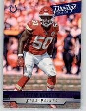 2019 Panini Prestige Xtra Points Blue Justin Houston #36 KC