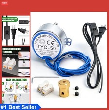 5-6RPM Synchronous Turntable Motor AC 100-127V 4W CCW/CW Cup Turner Rotator
