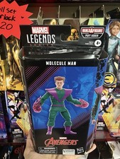 MARVEL Legends Series AVENGERS Molecule Man HASBRO Build A Figure Puff Adder