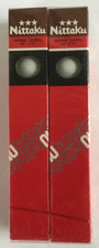 RARE Vintage Japan Nittaku NIPPON TAKKYU Table Tennis Balls - 6 Balls 2 pack New