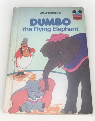 Walt Disney Dumbo Der fliegende Elefant - Vintage Hardcover Disney Buch 1978