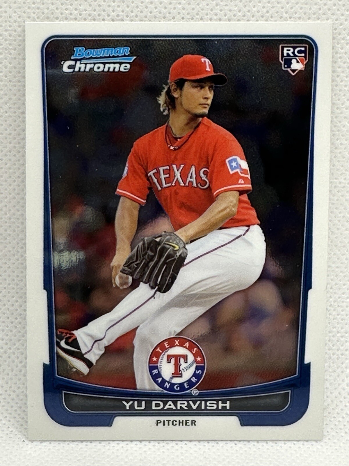 2012 Bowman Draft Picks & Prospects #50 Yu Darvish Chrome Rookie Rangers RC
