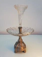 ELEGANT ART NOUVEAU TABLE CENTERPIECE OR MILIEU DE TABLE / JARDINIERE MADE IN FR