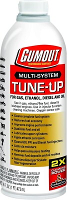 Gumout 510011 Multi-System Tune-Up, Fuel Stabilizer Injector Cleaner & Gas