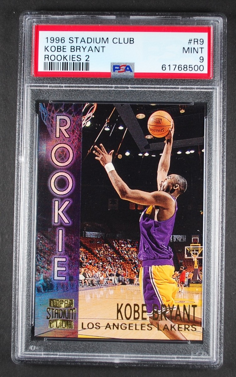 1996 TOPPS STADIUM CLUB ROOKIES 2 R12 KOBE BRYANT ROOKIE 1996 TOPPS STADIUM CLUB ROOKIES 2 R12 KOBE BRYANT ROOKIE