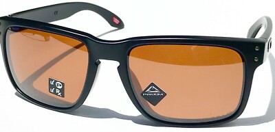 NEW Oakley HOLBROOK Matte BLACK w POLARIZED PRIZM Tungsten GOLF