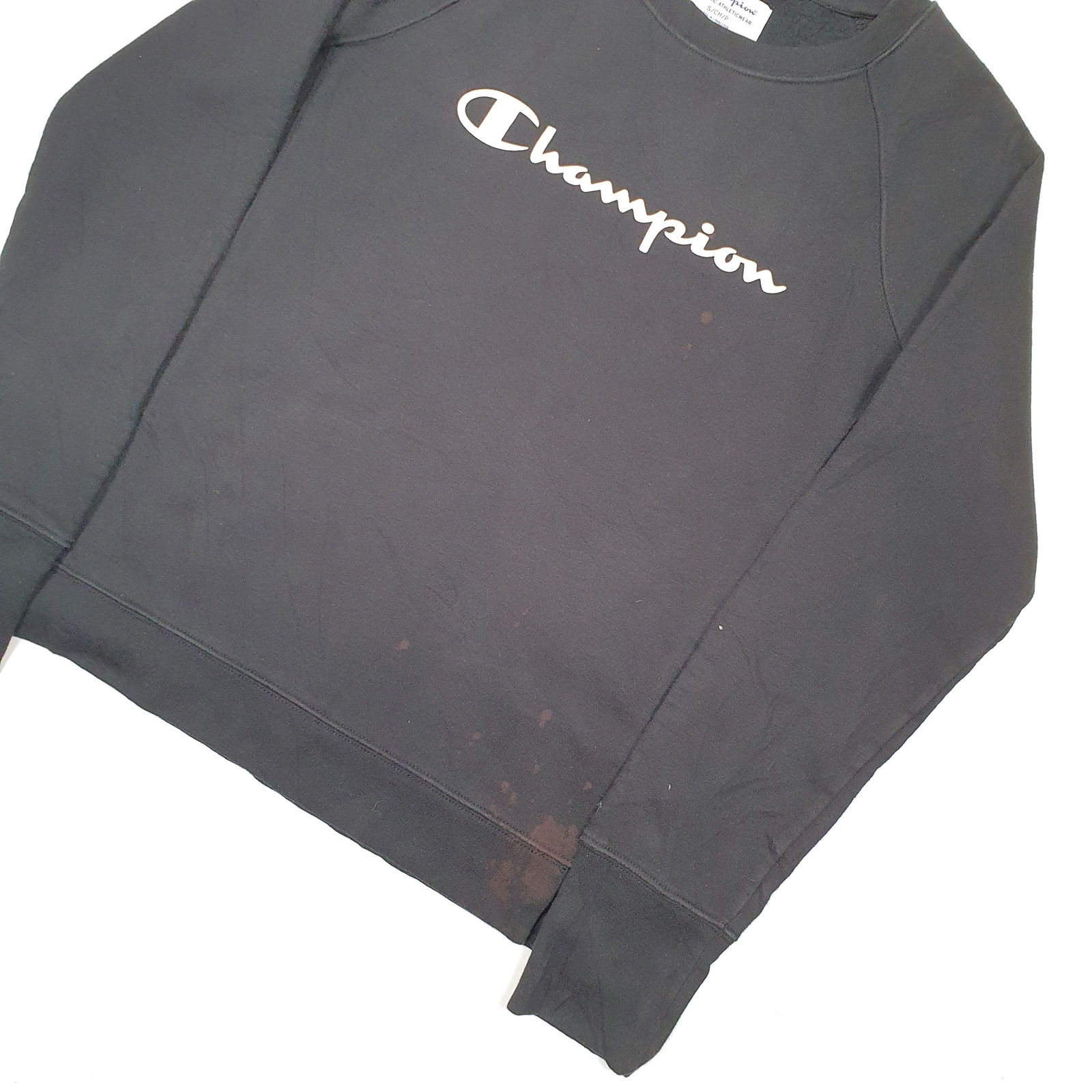 CHAMPION Crewneck Cotton Jumper Sweatshirt Mens S image 3