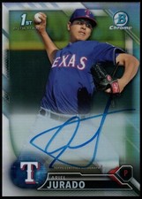 2016 Bowman Chrome ARIEL JURADO 1ST BOWMAN REFRACTOR Autograph Auto #433/499