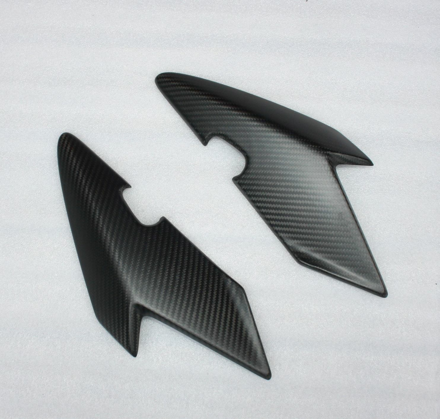 Flancs caches lateraux Triumph Street Triple 765 pour remplacer les plastiques