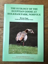 The Ecology of the Egyptian Goose at Holkham Park, Norfolk