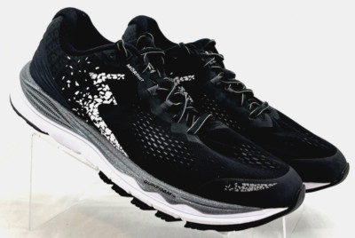 361 Degrees 361-MERAKI 3 Black Mesh Lace Up running Sneaker Shoe Women's 11 M