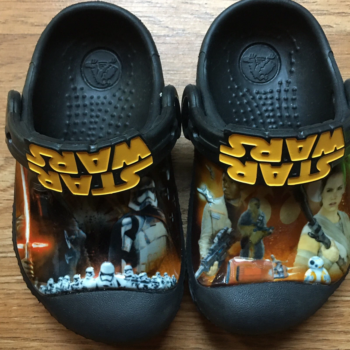 CROCS STAR WARS CLOG Multi Color Roomy Fit Baby Toddler Size C 4 5 NWT