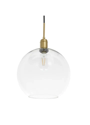 Elegant Lighting LD6207 Emett 1 Light 13"W Pendant - Brass - Picture 2 of 3