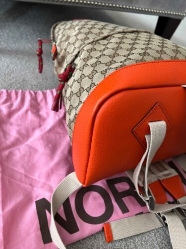 Gucci X The North Face Monogram Backpack New with Tags - Picture 12 of 18