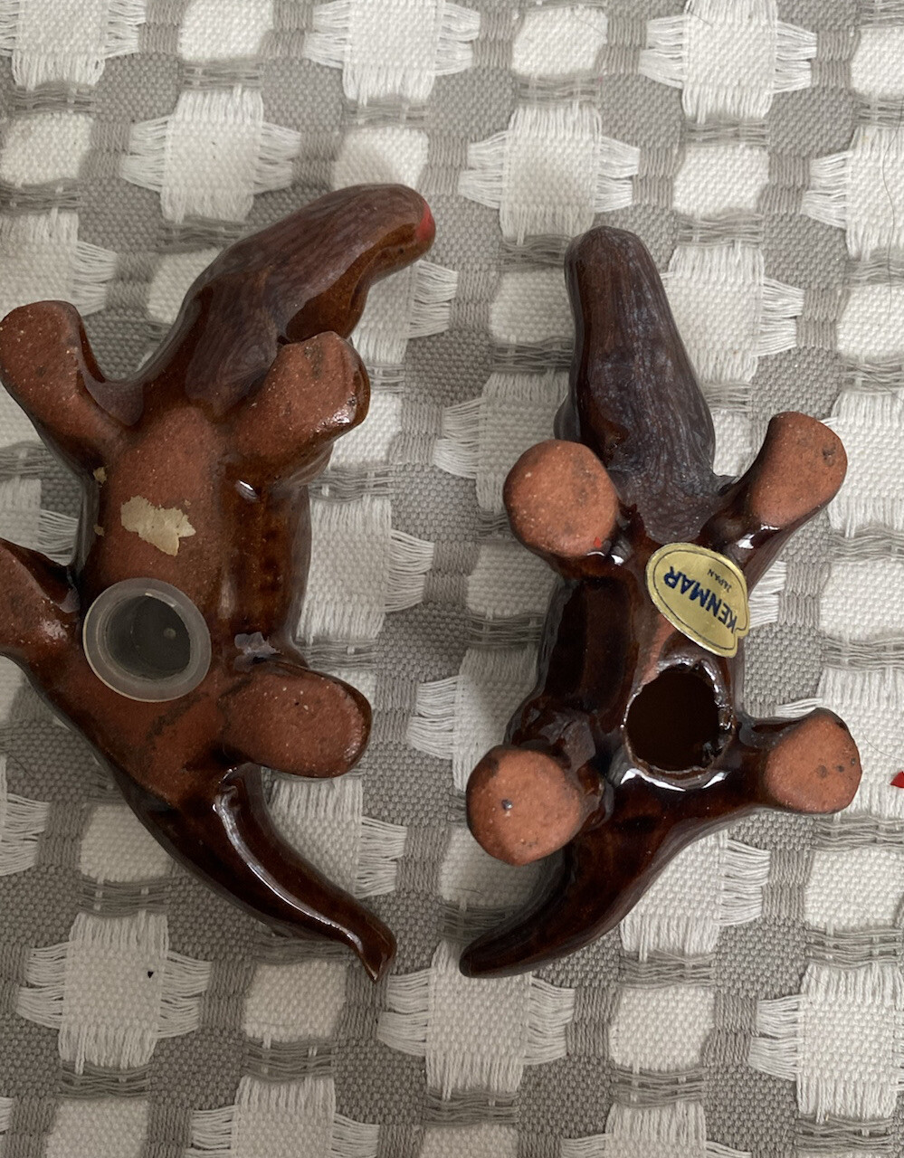 Vintage Alligator Florida Souvenir Salt & Pepper Shakers Ceramic