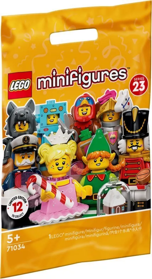 Lego Series 23 Holiday Collectible Minifigures 71034 New Sealed 2022 You Pick! - Image 2 of 2