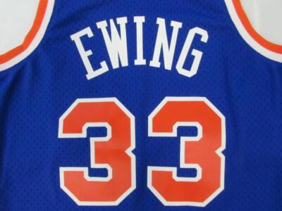 1985-86 Patrick Ewing #33 New York Knicks Mens Mitchell & Ness