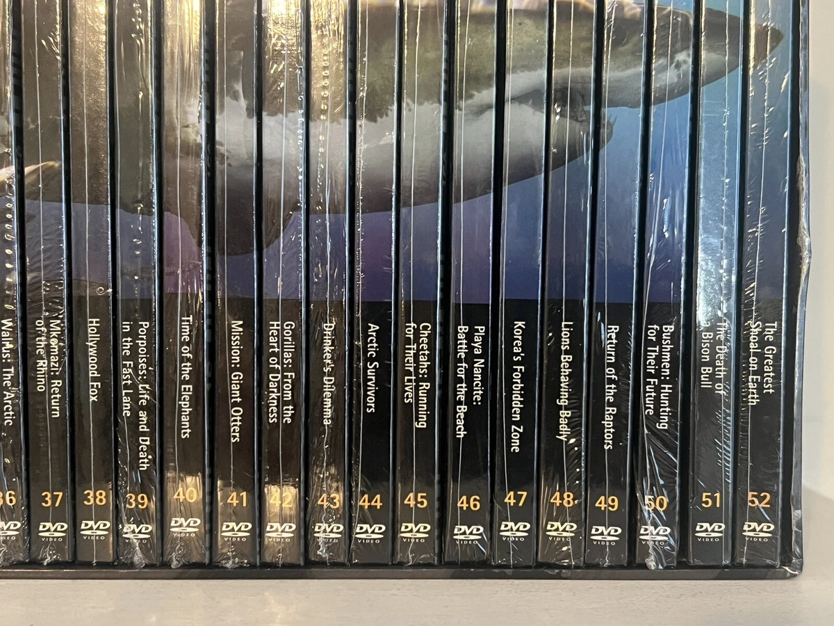 Natural Killers Predators Close-Up Wildlife DVDs Complete Set 27