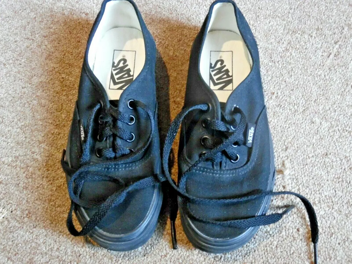 Black vans very new arrivals