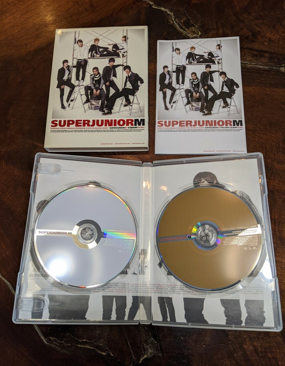 邦楽 super Junior M CD&DVD CD+DVD SUPER JUNIOR M Japan The First Mini Album SUPER GIRL