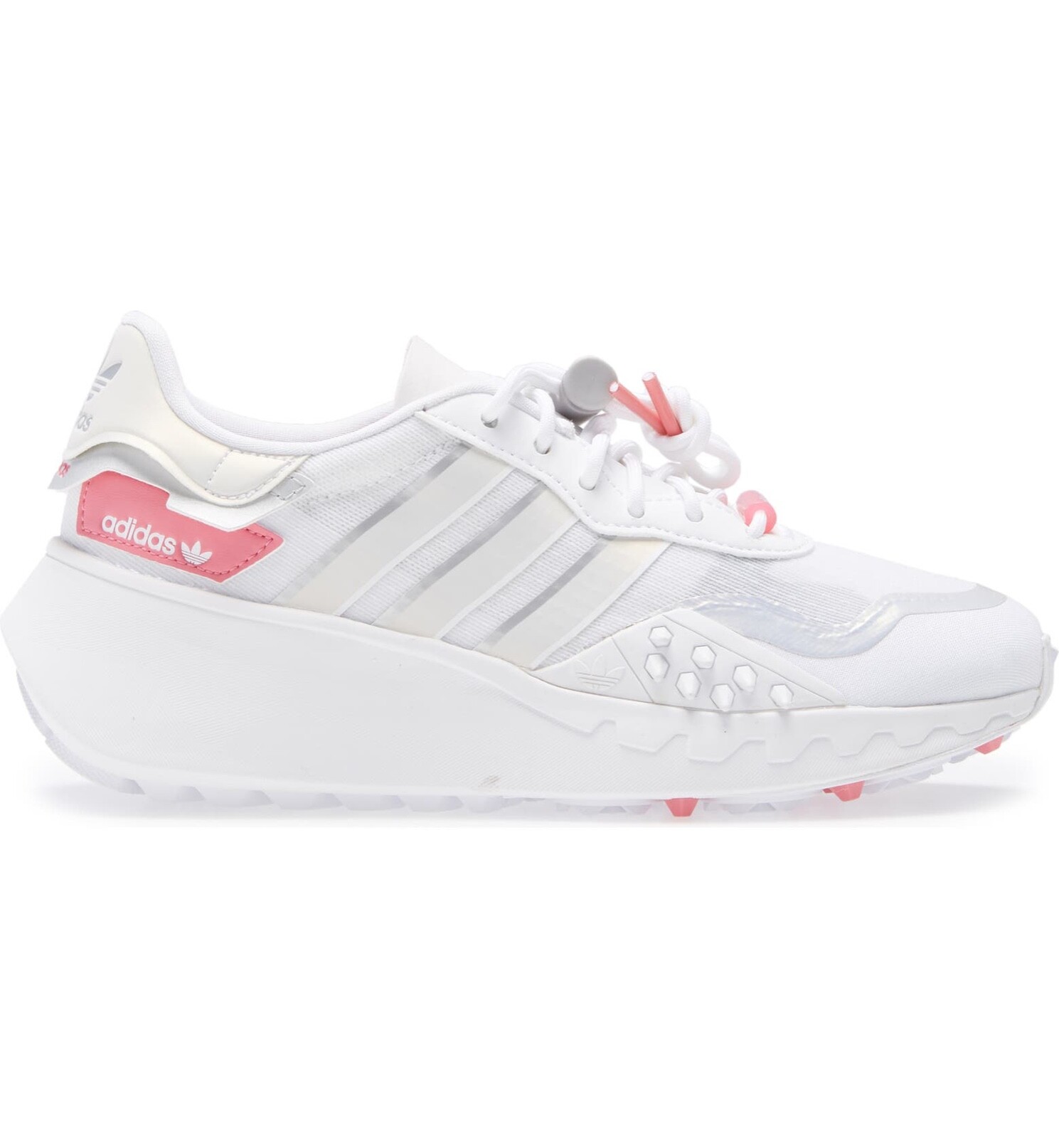 Wmns Adidas Originals Choigo White Pink Silvr 8.5 GZ8141 Fashion Sneaker  Trainer | eBay