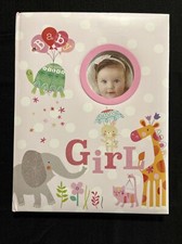 Baby Girl picture photo album Baby's First 1st Year Memory Book