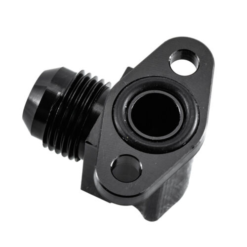 Adaptador de despegue de motor a enfriador de aceite de 90 grados en AN8 apto para Suzuki GSXR negro - Imagen 5 de 8