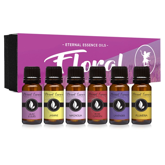 Floral Gift Set of 6 Premium Fragrance Oils 10ML eBay