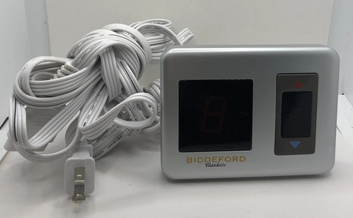 Biddeford TC15B2 Electric Blanket Control Controller 4 Prong Silver | eBay