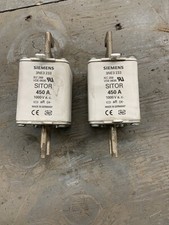 2 Siemens 3NE3 233 Sitor Fuse 450A 1000V