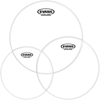 Evans G2 Clear Drumhead Pack Standard - 12/13/16