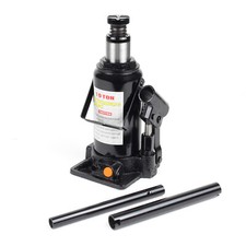 Cric bouteille hydraulique 10T Voiture Vérin Piston de levage Descente lente