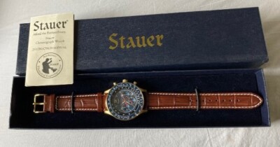 Stauer Chronograph Watch, Men's, New (with original protective film). 