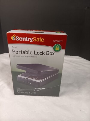 Sentry Safe Small Portable Lock Box Case