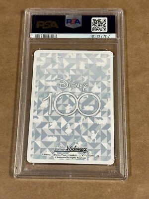 PSA 10 2023 Weiss Schwarz Japanese Disney100 Lady And The Tramp
