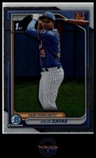 2024 Bowman Chrome #BCP-162 Julio Zayas Chrome Prospects