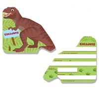 Dinosaurier Einladungskarte Dino T-Rex 6 StüCk Kindergeburtstag