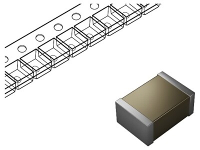 5X CC1812KKX7R9BB105 Kondensator: Keramik 1uF 50VDC X7R ±10% SMD 1812 YAGEO