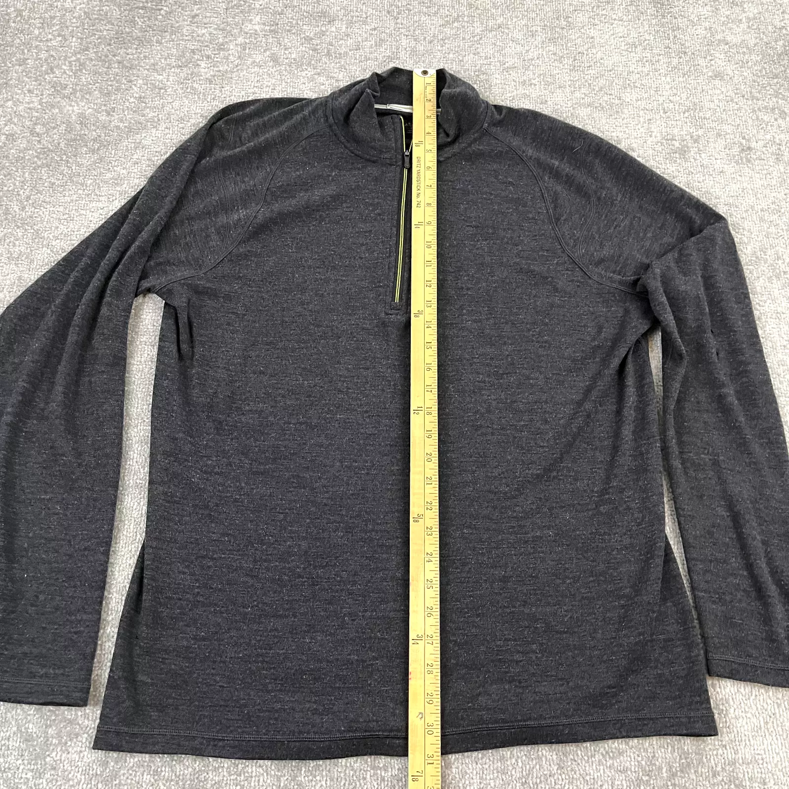 smartwool merino wool 1/4 zip pullover outdoor hike sweater