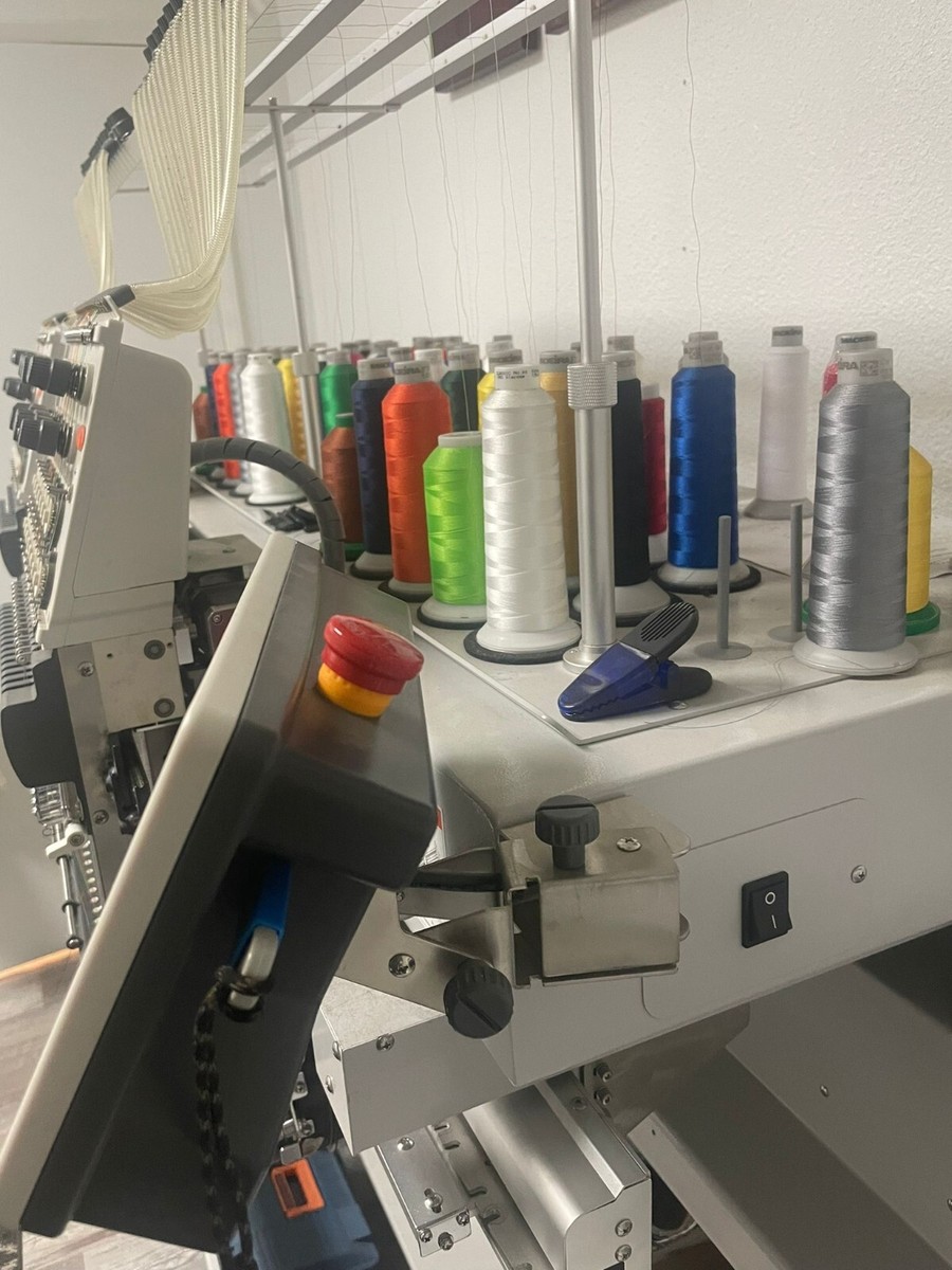 Commercial Embroidery Machine - RICOMA MT-1502 - 2 Heads - 15