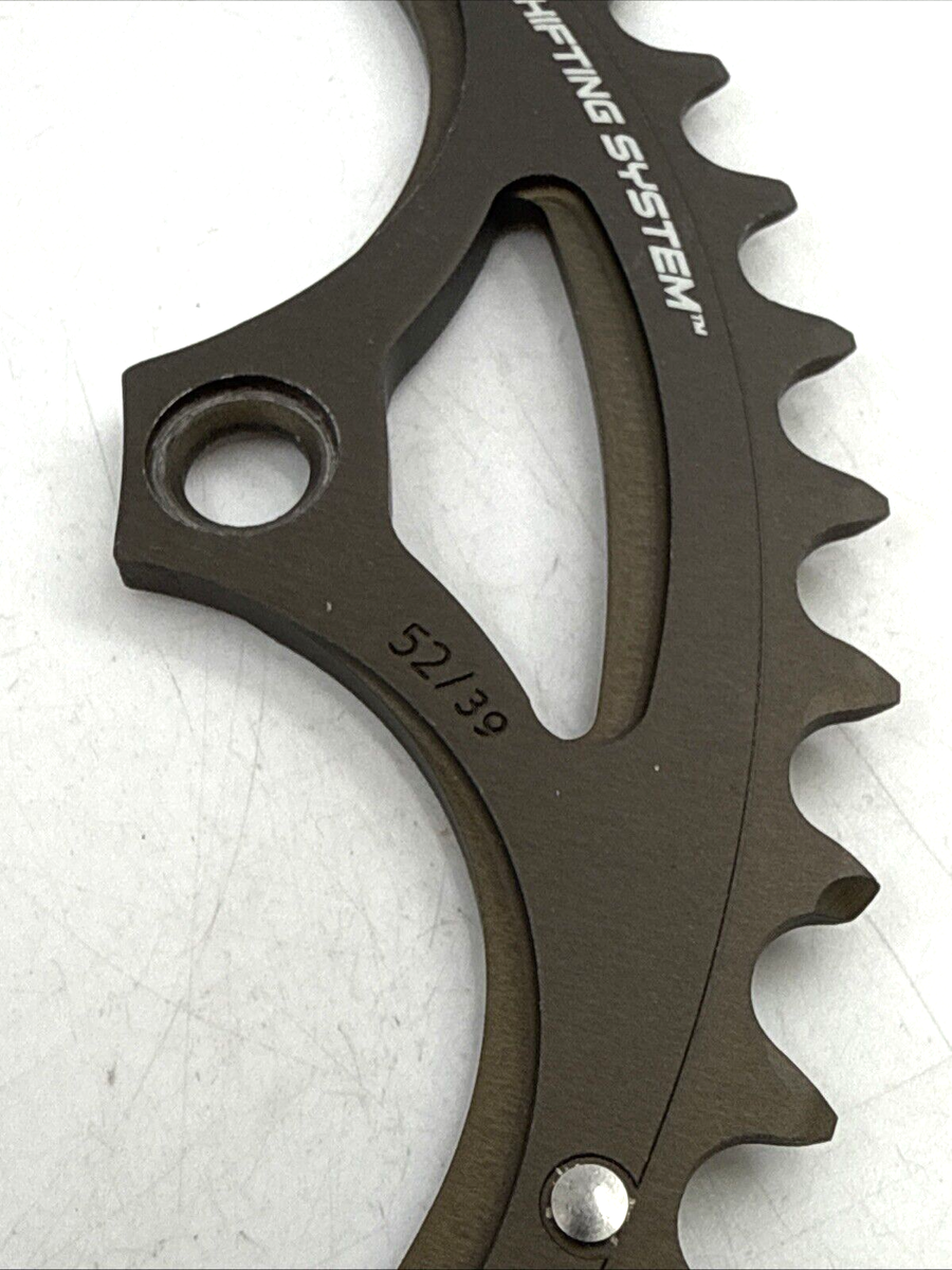 Campagnolo SUPER RECORD XPSS 5-arm 135mm BCD 52/39-tooth Chainring